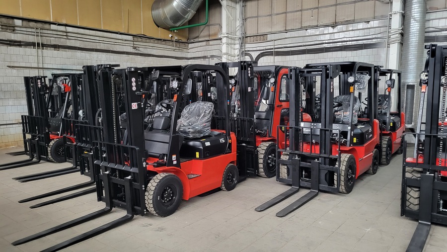 Тест-драйв складской техники на нашем складе в Назрани