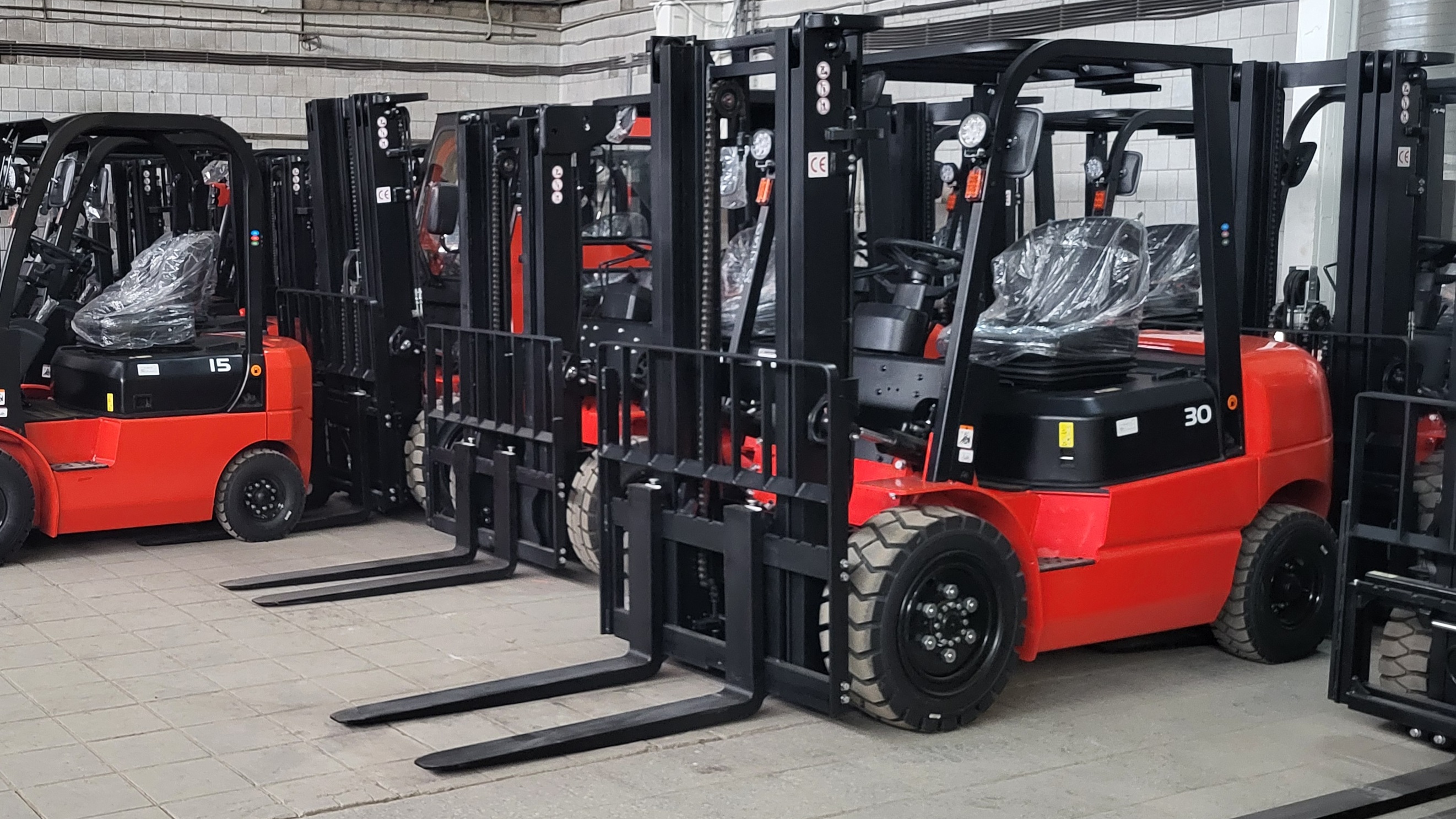 Тест-драйв складской техники на нашем складе в Назрани