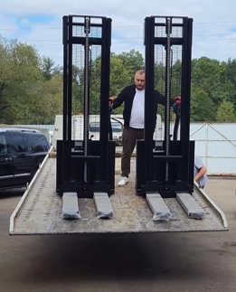 Тест-драйв складской техники на нашем складе в Назрани